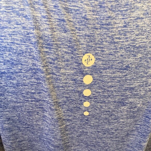 168 Jockey Crew Neck Blue Large Short Sleeve Misses Top - Picture 2 of 8